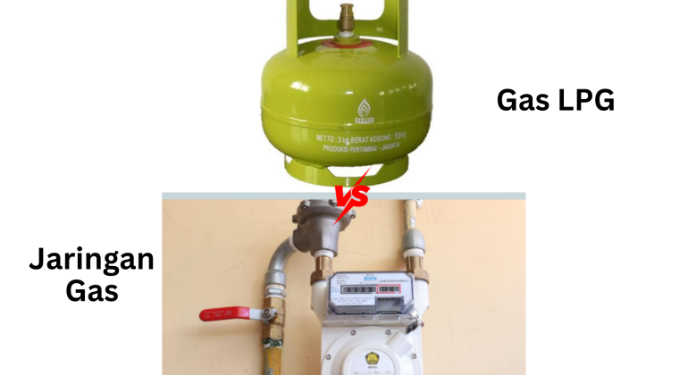 Ini perbedaan Gas LPG dan Jaringan Gas