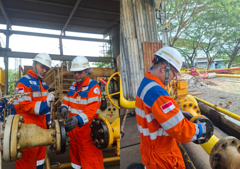 Pekerjaan service overhold control Valve 4 inch disalah satu perusahaan minyak dan gas di Indonesia. Tahun 2025