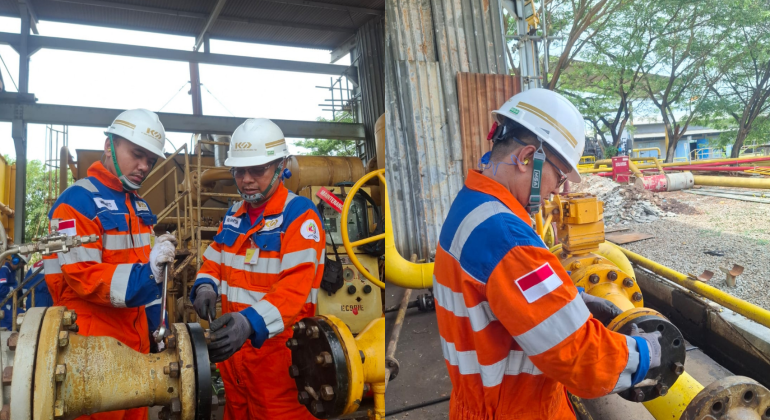 Pekerjaan service overhold control Valve 4 inch disalah satu perusahaan minyak dan gas di Indonesia. Tahun 2025