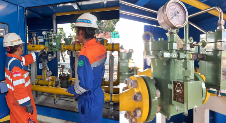 Service Regulator HON402 site MS CNG EHK GROBOGAN