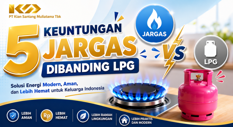 5 keuntungan jargas dibanding lpg