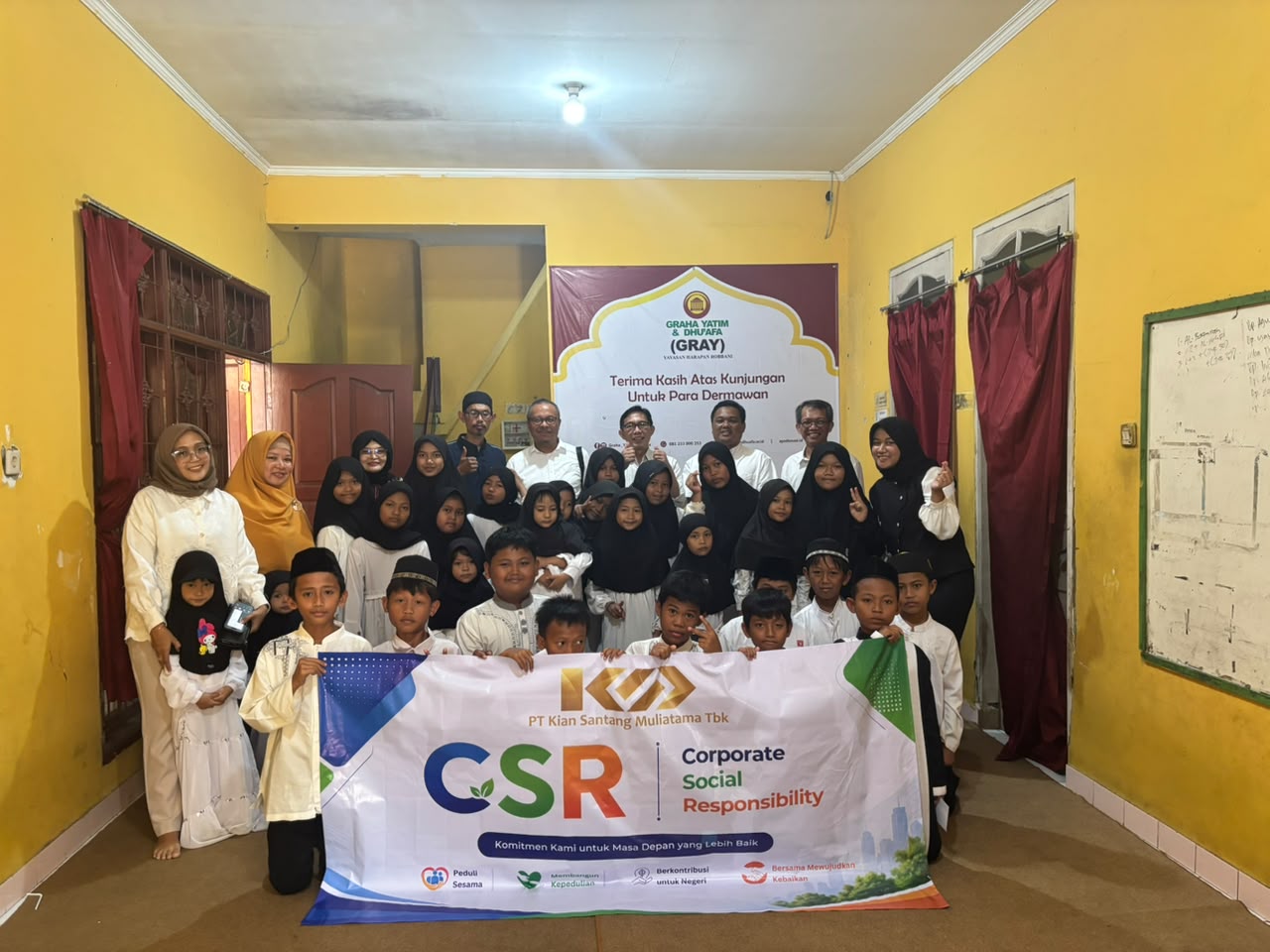 CSR PT Kian Santang Muliatama Tbk