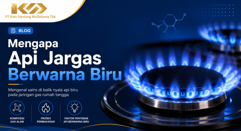 Mengapa Api Jargas Berwarna Biru