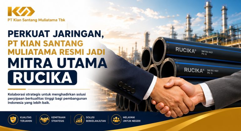 Perkuat Jaringan, PT Kian Santang Muliatama Resmi Jadi Mitra Utama Rucika