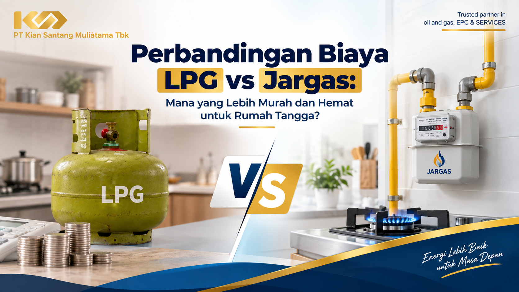 Perbandingan Biaya LPG vs Jargas