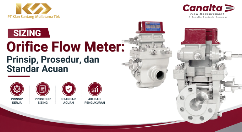 Sizing Orifice Flow Meter Prinsip, Prosedur, dan Standar Acuan